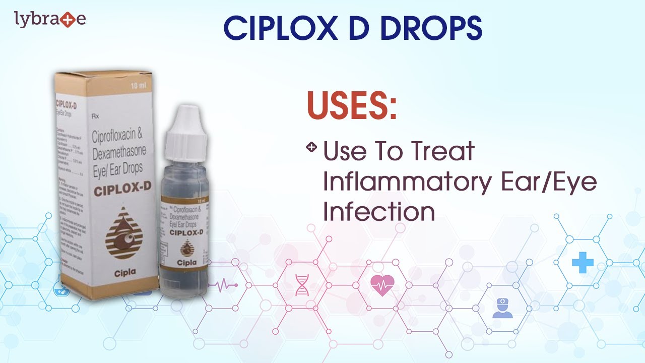 CIPLOX D Drops: View Uses, Side Effects, Contraindications, Key Highlights, Dosage With Interactions