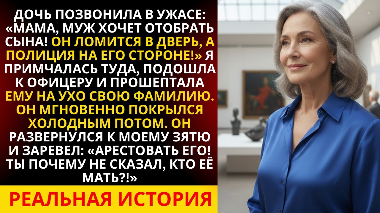 Моя дочь позвонила в ужасе: «Мама, полиция на его стороне! Они забирают моего сына!»