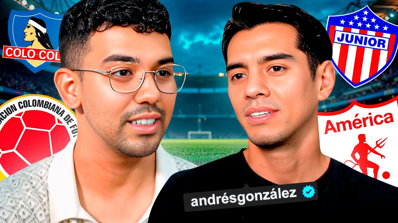 CHARLA con ANDRES GONZÁLEZ, EX AMÉRICA DE CALI, COLO COLO, JUNIOR y SELECCIÓN COLOMBIA