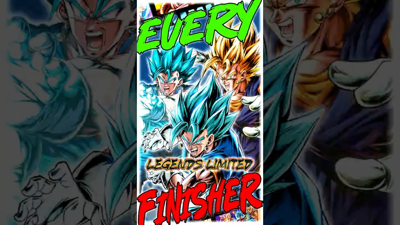 Rating EVERY Legends Limited Vegito Finisher from WORST to BEST