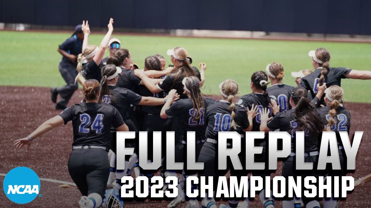 2023 DII softball championship final game 2: North Georgia vs Grand Valley State I Full Replay