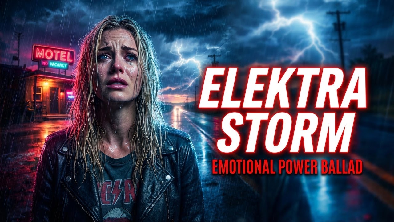 Elektra Storm — Edge of a Broken Dream 💔 Emotional 80s Rock Power Ballad  Female Rock
