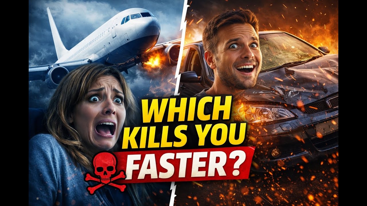 Flying vs Driving Which Is More Dangerous Most People Get This Wrong