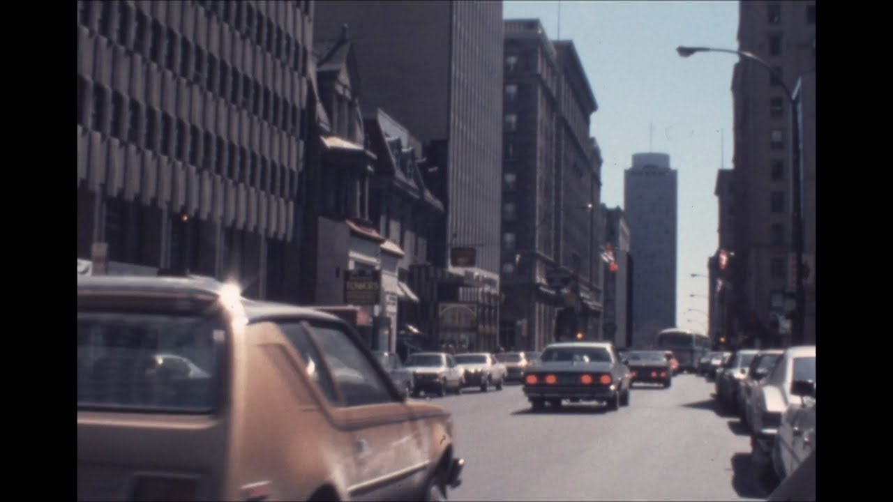Rues de Montréal Streets of Montreal 1970s