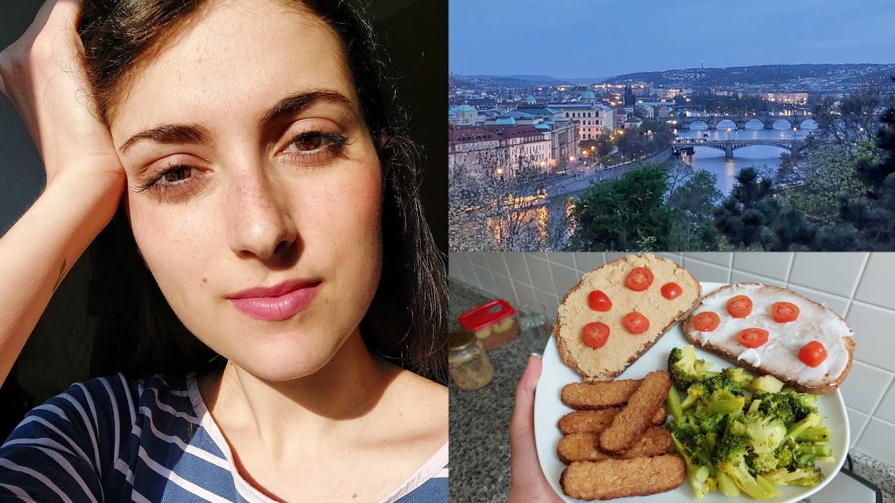 A day in the life of a professional dancer in Prague - What I eat as a vegan🌱🩰