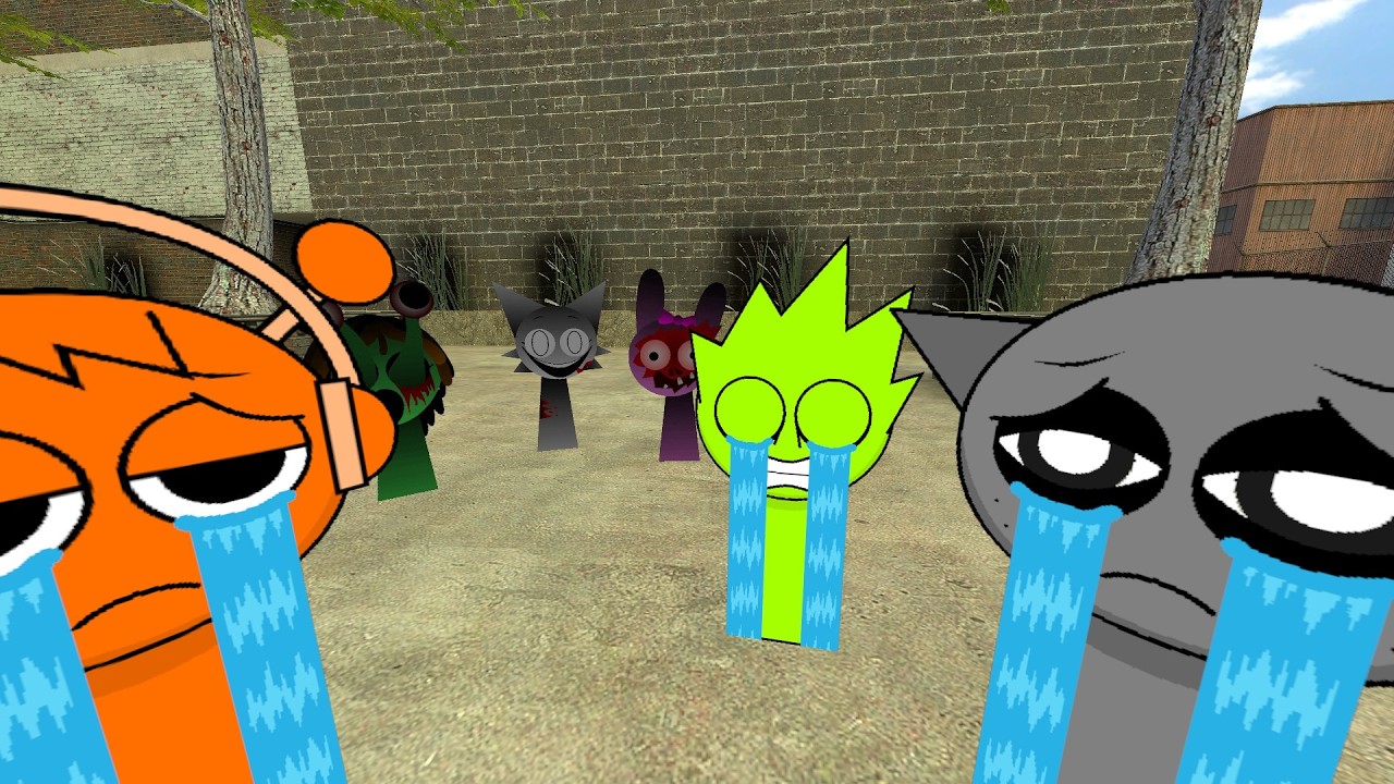 Mini Sprunki Girls Love Their Mini Sprunki Boys, But The Boys Are Afraid Of Them