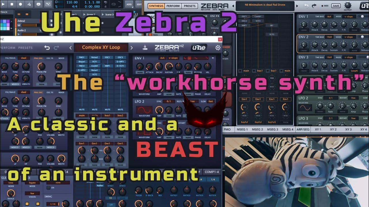 Conquer sound design with U-he Zebra 2: Unleash the Wild Donkey