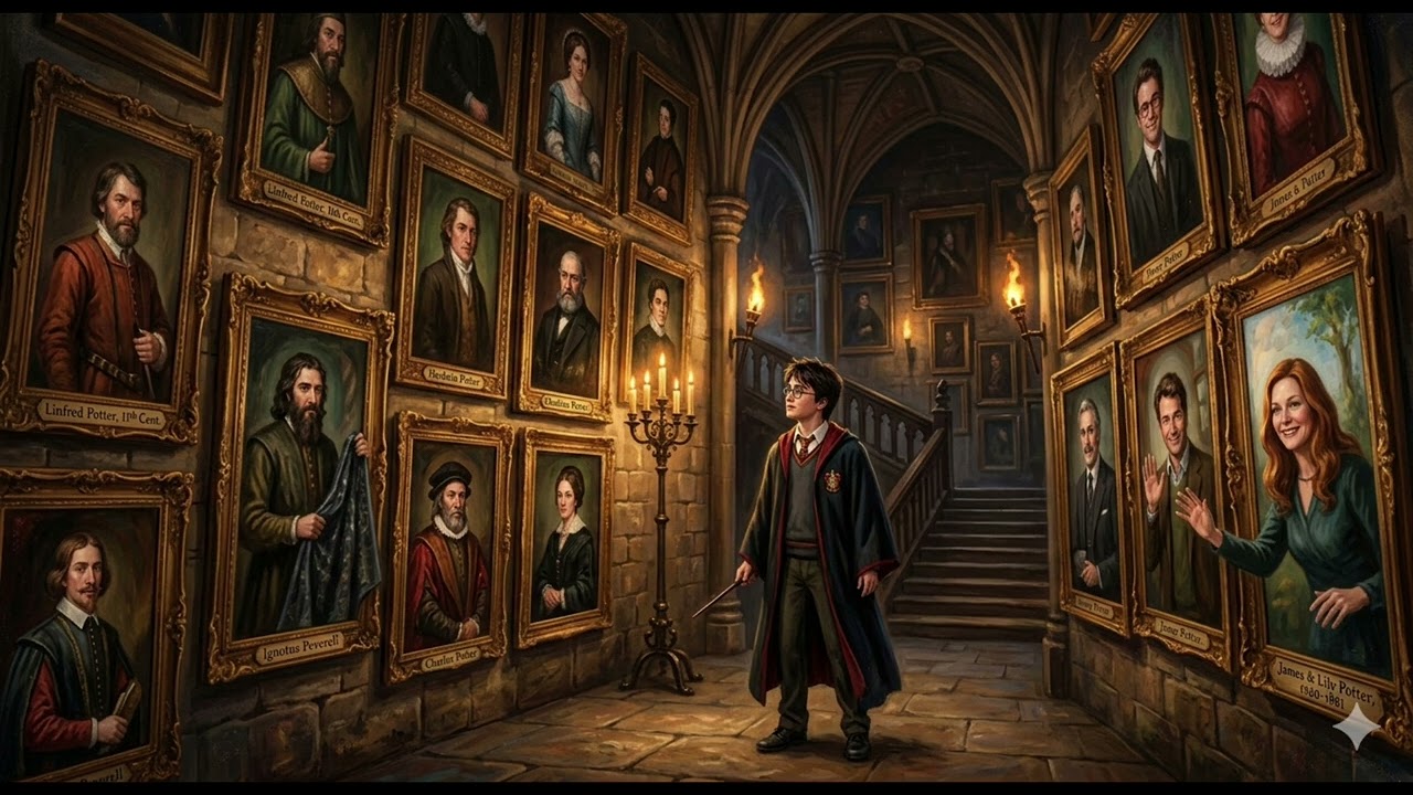 QHPS HARRY POTTER ERA CRIADO POR LOS RETRATOS