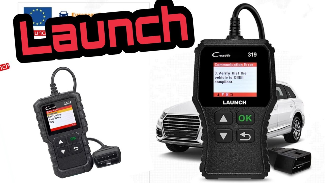 Диагностический сканер Launch Creader CR3001 vs Creader 319