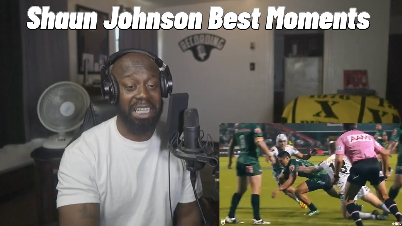FIRST TIME WATCHING | Shaun Johnson (Best Moments) #rugby