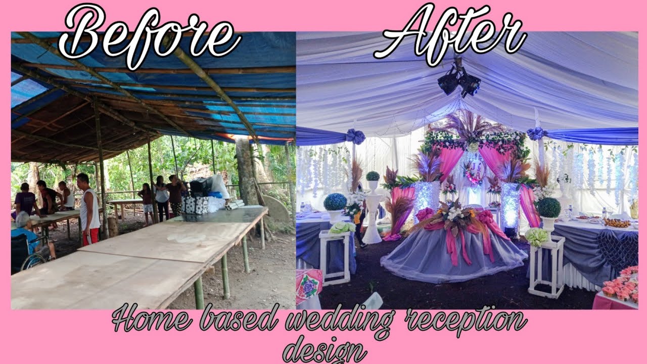 Home Based Wedding Reception Design | Vlog #4