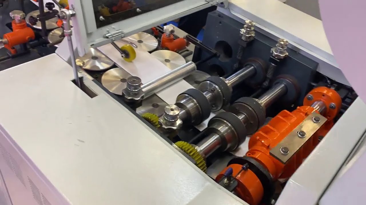 GERMA 260 ROLL FED SQUARE BOTTOM PAPER BAG MACHINE