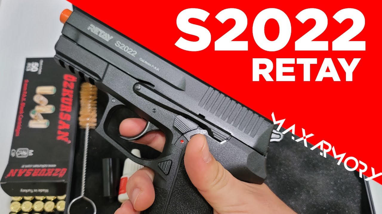 RETAY S2022 9mm Blank Gun | MaxArmory