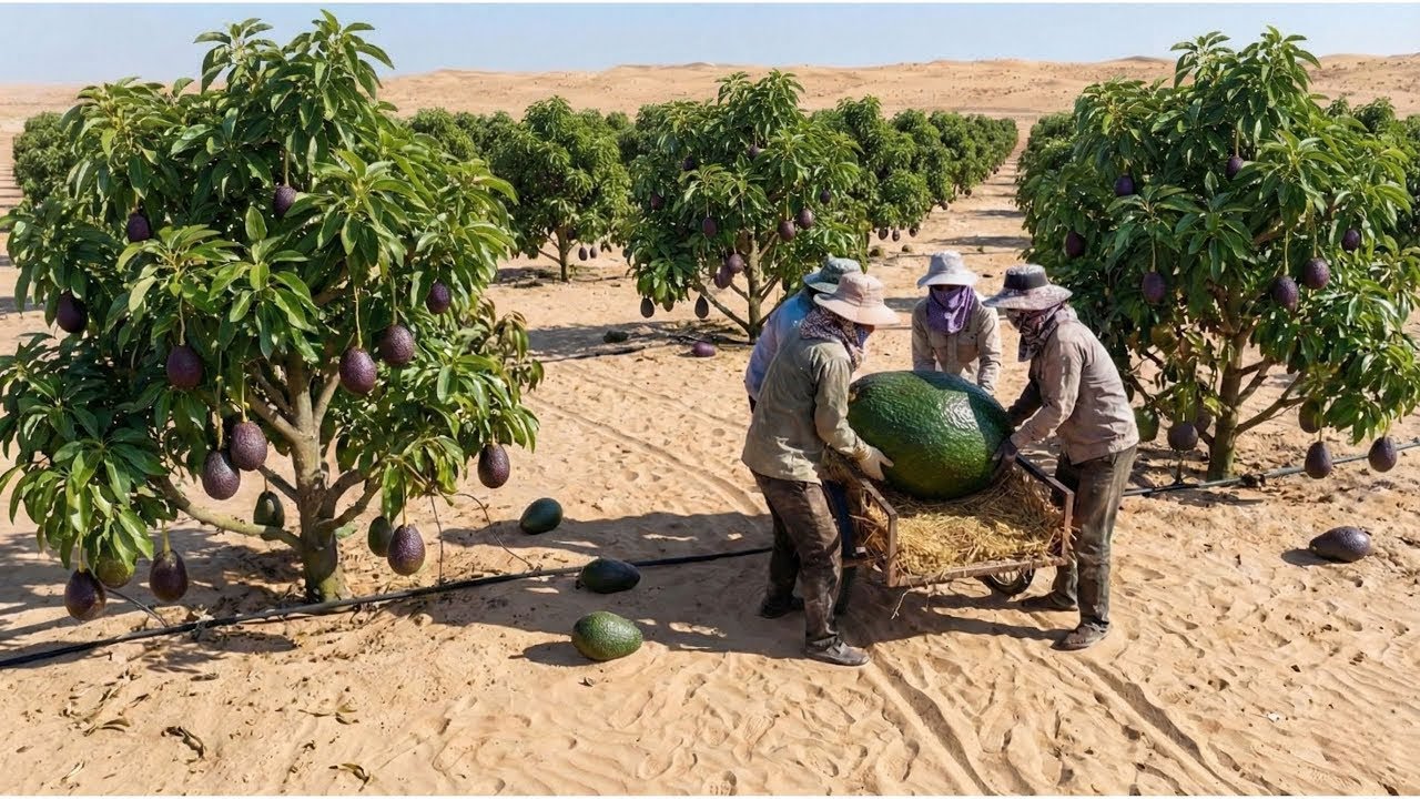 Impactante ¿Qué pasaría si se cultivara aguacate en el desierto   Te sorprenderán los resultados
