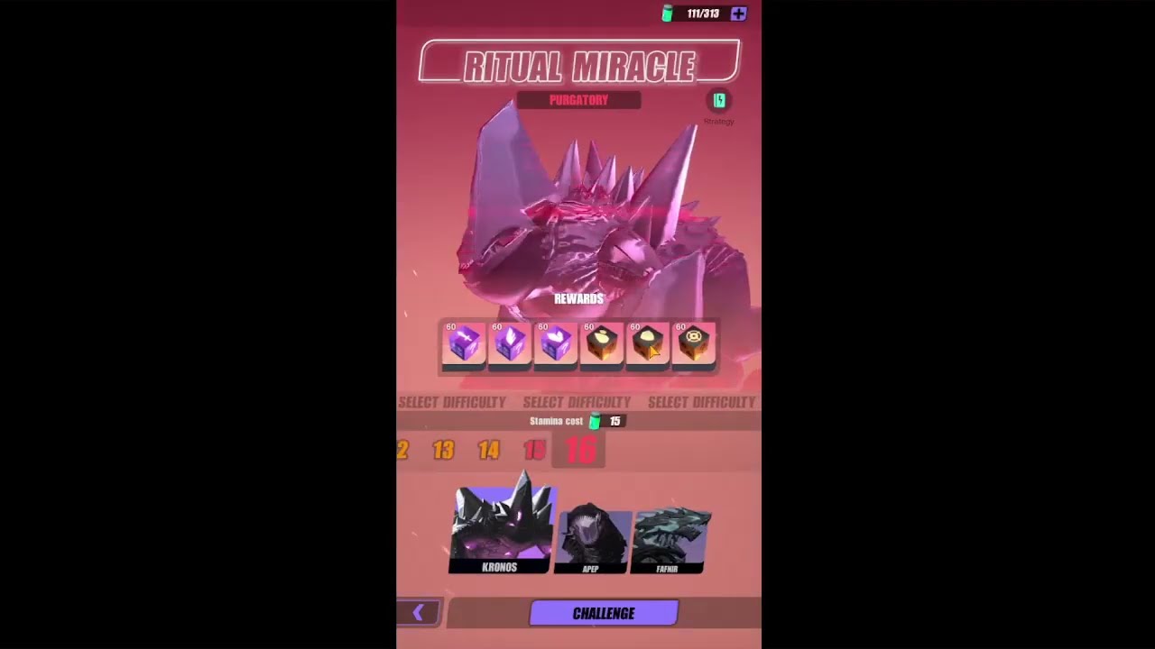 Kronos 16 Guide after patch 3.1.7, 1min per round, a bit RNG involved