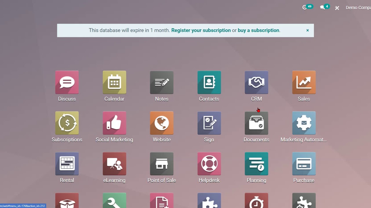 Deferred Revenue in Odoo V14