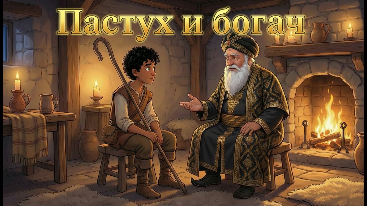 Пастух и богач | Добрая сказка #youtubekids