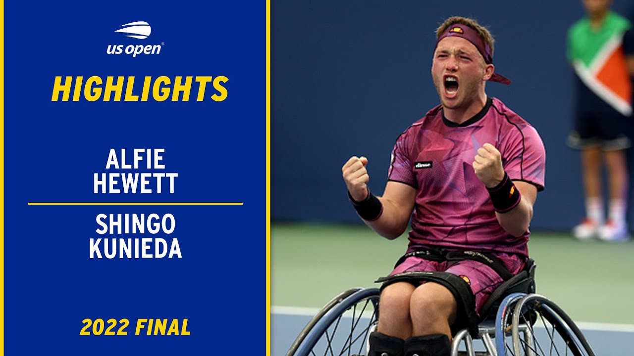 Alfie Hewett vs. Shingo Kunieda Highlights | 2022 US Open Final