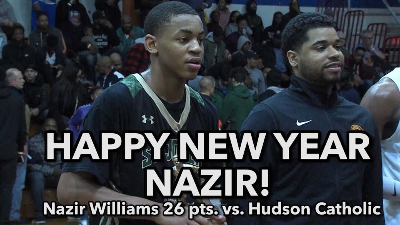 St Joe-Montvale 61 Hudson Catholic 57 (OT) |  Nazir Williams 26 points