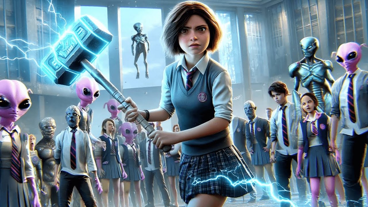 The Class Ignored Her Voice — Until She Lifted the Gravity-Locked Hammer That No Alien Could Move...