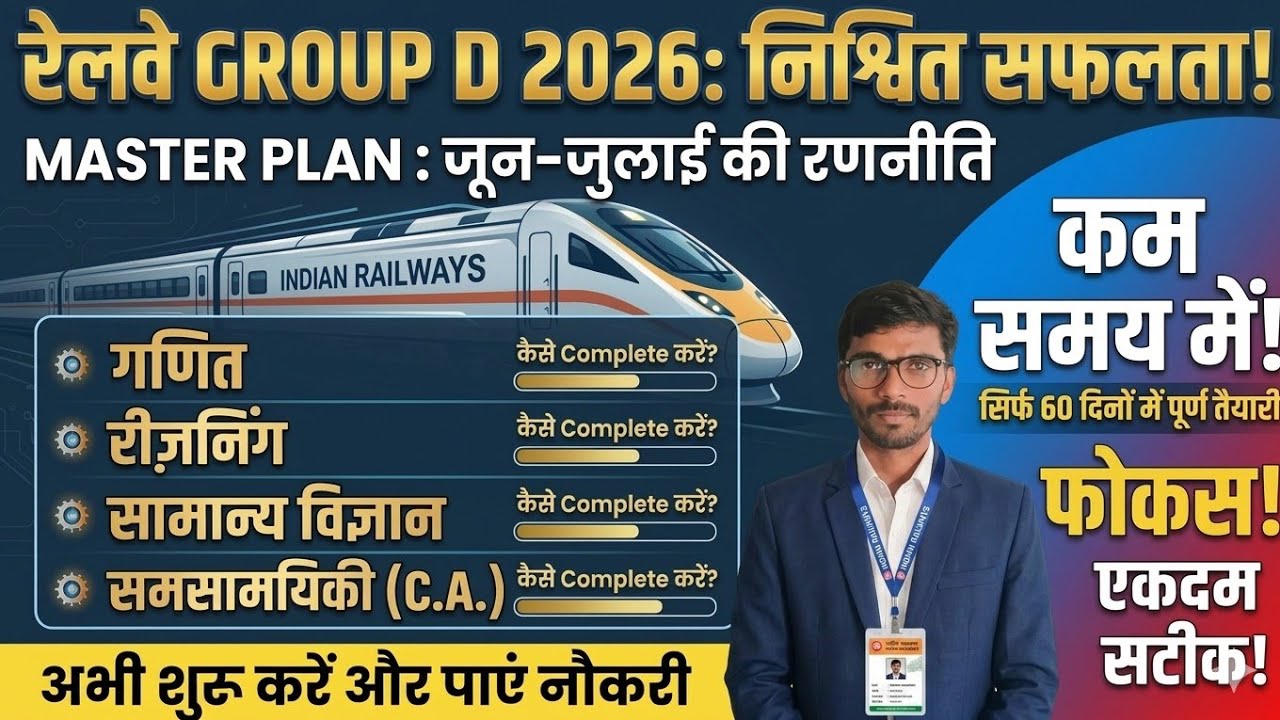 Railway Group D Exam Date Out | RRB Group D Exam Date June - July 2026 | Group D Exam Date 2026