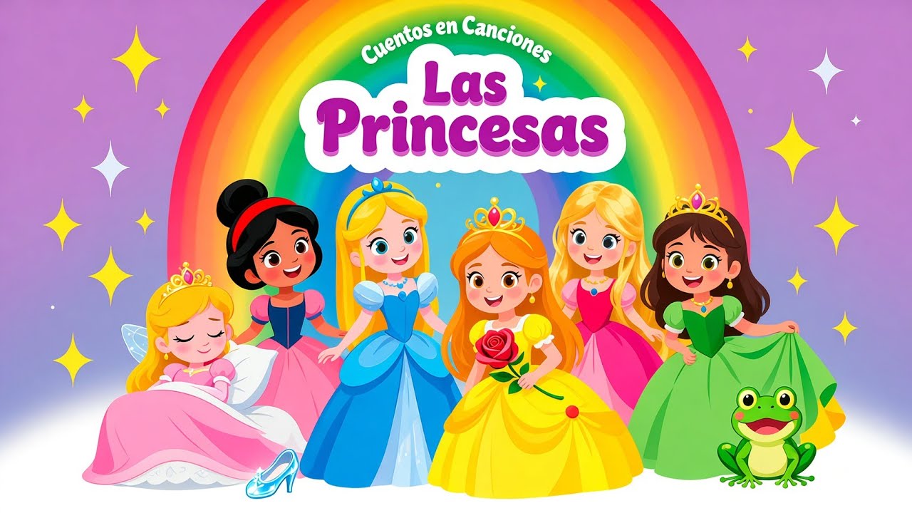 Cuentos en Canciones: Las Princesas | Cenicienta, Blancanieves, Rapunzel... (compilación completa)