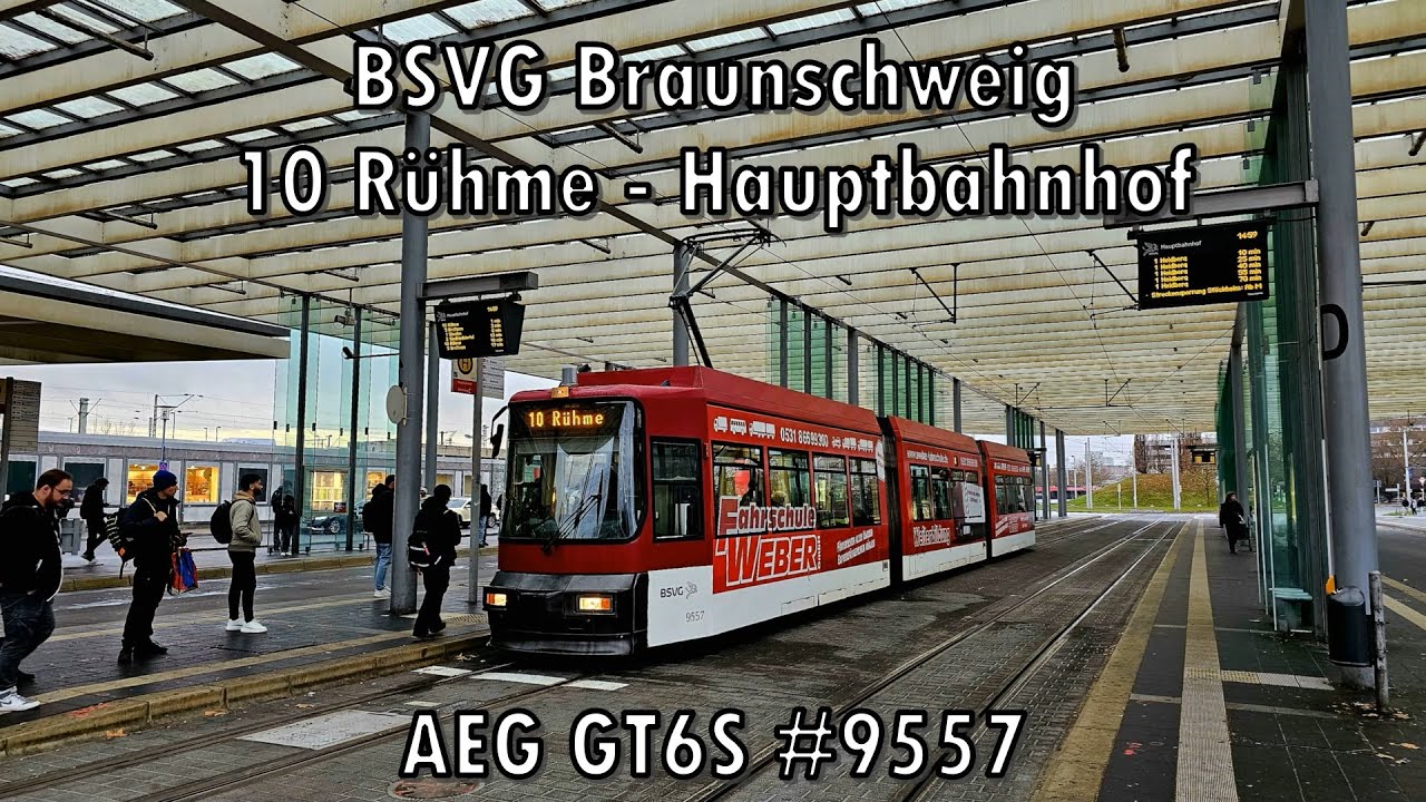 BSVG Braunschweig - Linie 10, AEG GT6S #9557