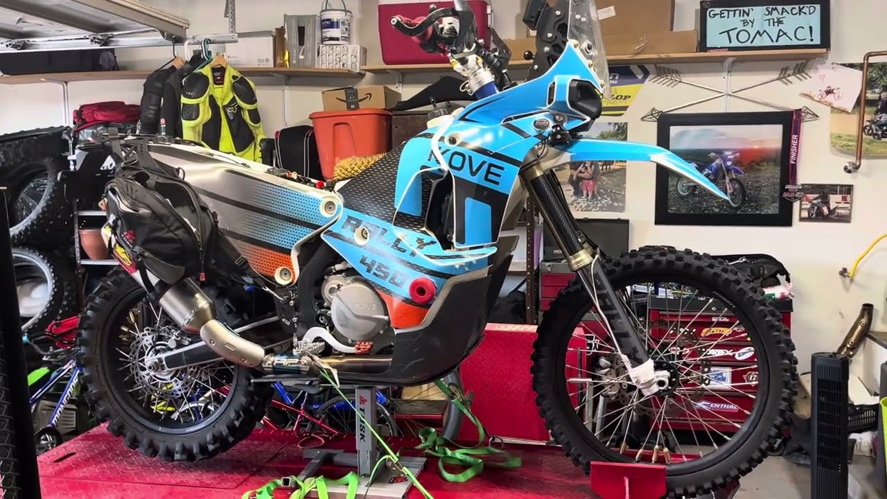 3500 (rough) miles on my Kove 450 Rally