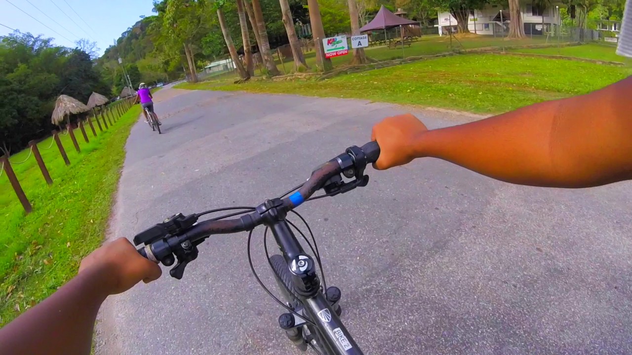 Biking In Chaguaramas