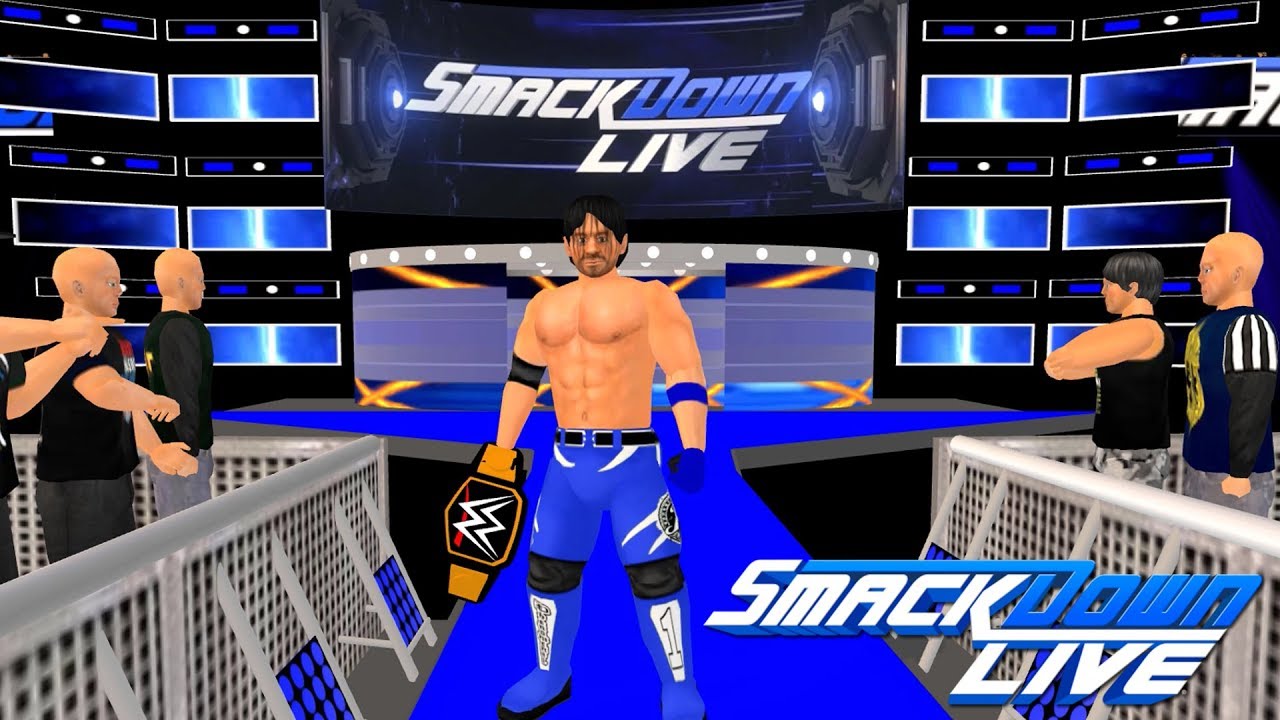 AJ Styles beats Jinder Mahal to become 2 time WWE Champion, SmackDown Live- WR3D