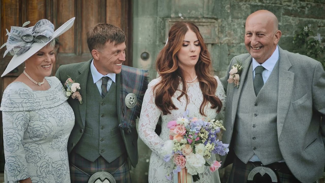 Robyn and Ryan Highlights Film, Rowallan Castle 25th May 2024