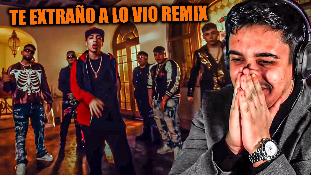 (REACCIÓN) TE EXTRAÑO A LO VIO REMIX 🛒