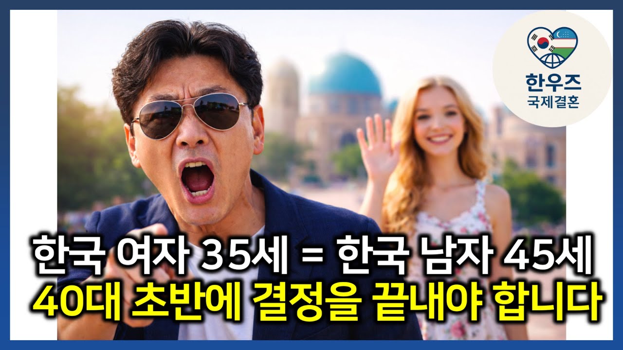 우즈벡 국제결혼｜한국 여자 35세 = 한국 남자 45세, 40대 초반에 결정을 끝내야 합니다 #우즈벡국제결혼 #우즈베키스탄국제결혼 #한우즈국제결혼 #우즈벡신부
