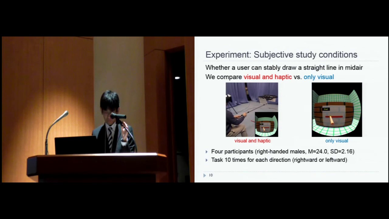 A Non-grounded and Encountered-type Haptic Display Using a Drone