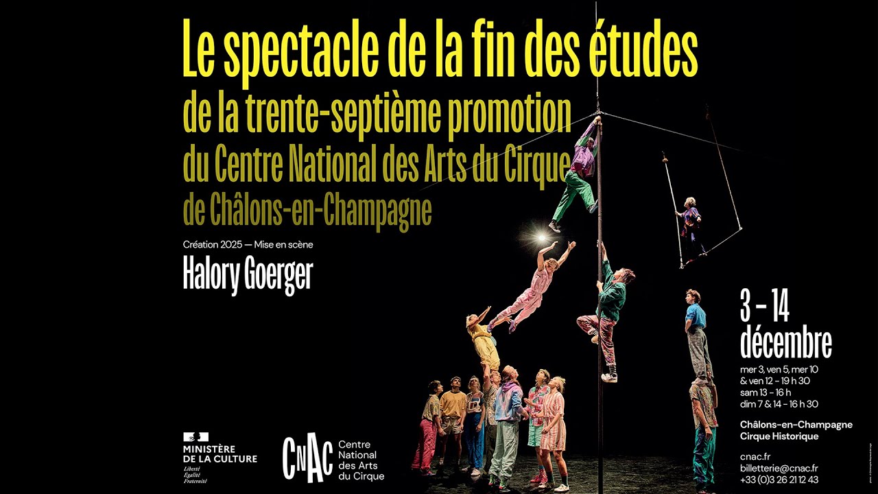 Le spectacle de la fin des &eacute;tudes de la trente-septi&egrave;me promotion du Centre National des Arts...