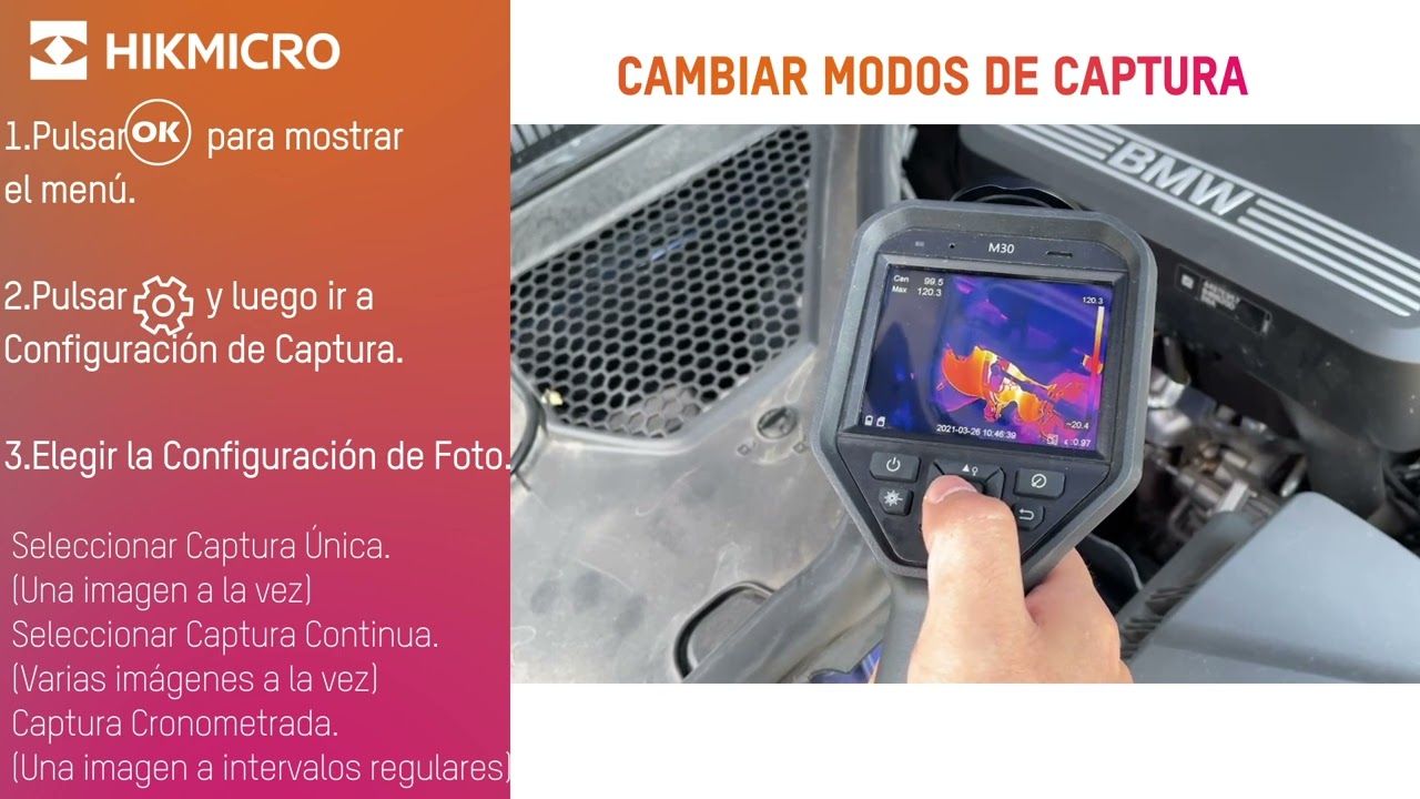 Hikmicro M30 - Funciones de la cámara