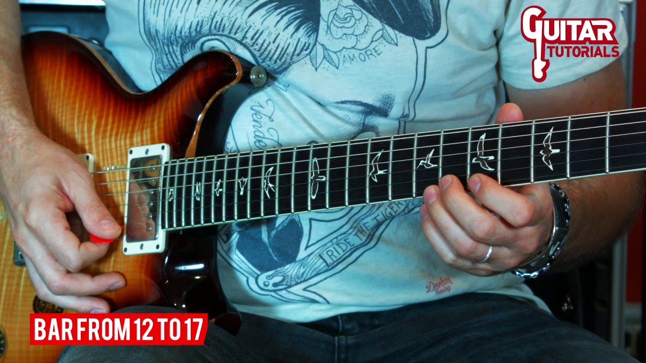 Samba Pa Ti (Santana) - Guitar Tutorial with Matt Bidoglia
