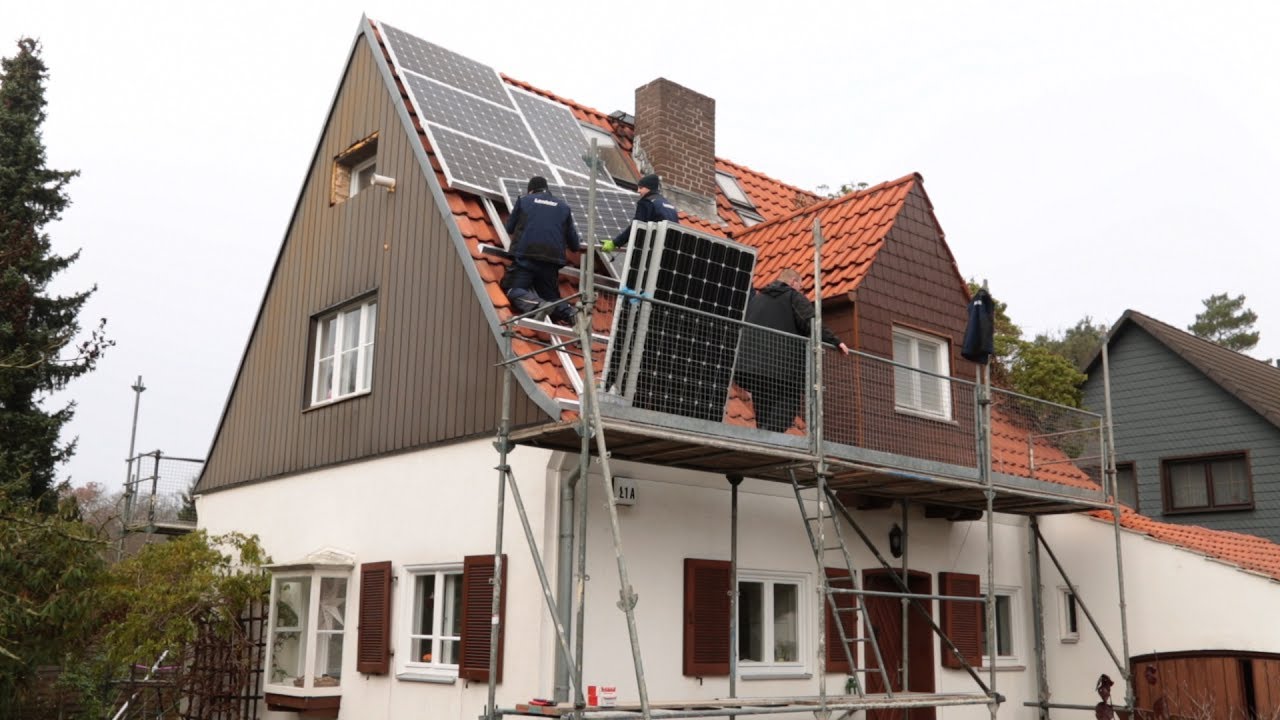 Der Weg zur Energie-Eigenversorgung - Teil 2: Aufbau PV