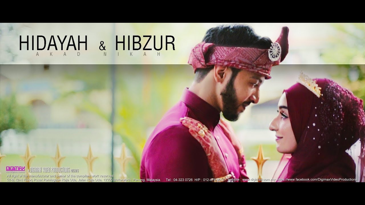 Indian Muslim | Akad Nikah | Wedding Highlight of Hidayah & Hibzur by Digimax Video Productions