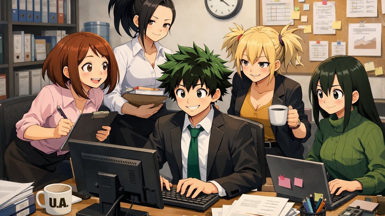 QHPS IZUKU NO ENTRABA A LA UA Y TRABAJABA COMO ESTRATEGA |  PARTE 2