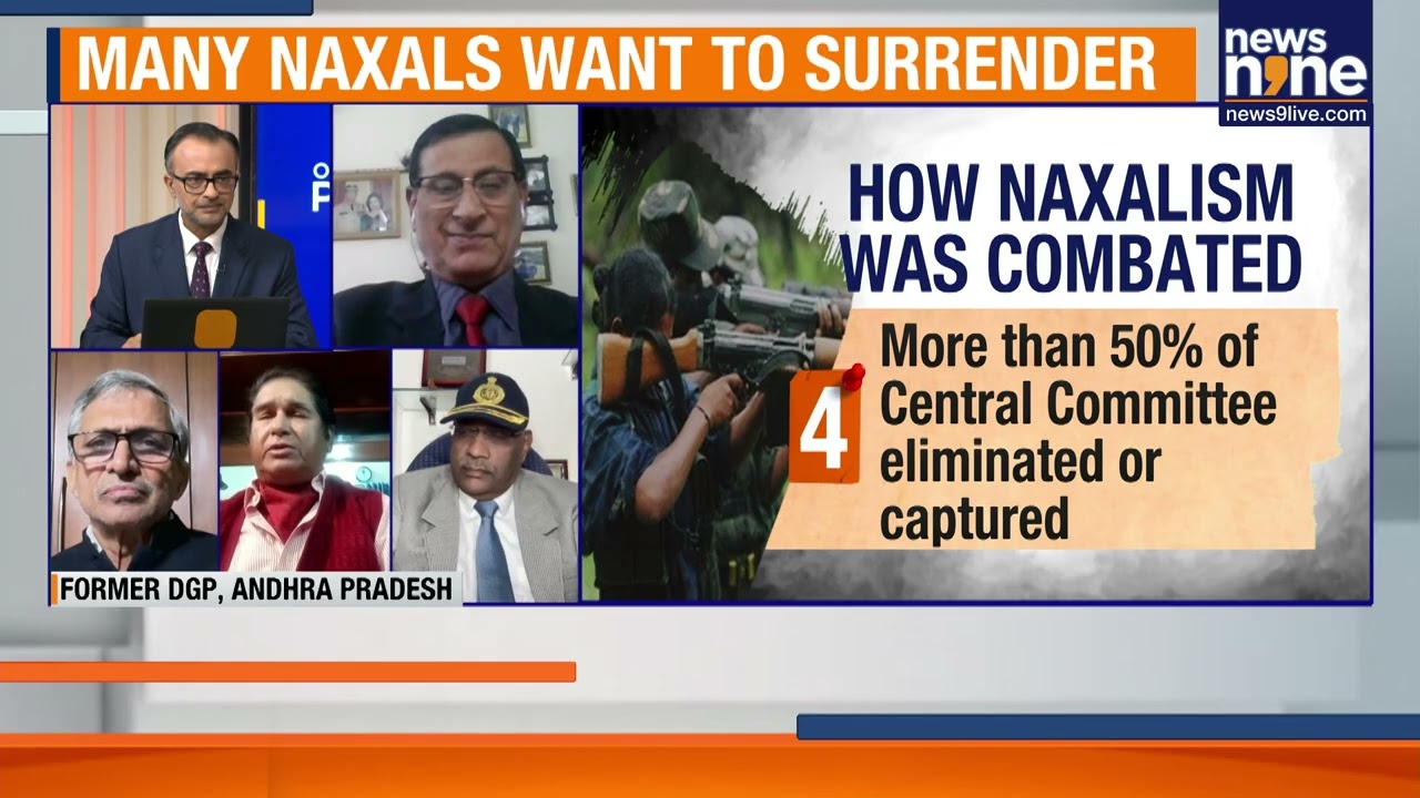 1,803 NAXALS SURRENDERED IN 2025 | 408 NAXALS ARRESTED IN 2025