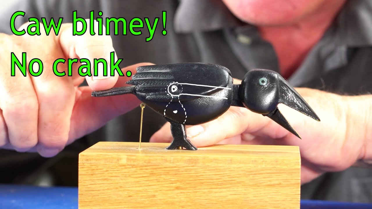 Jewel Thief Automaton. Not all automata have cranks. How it works.
