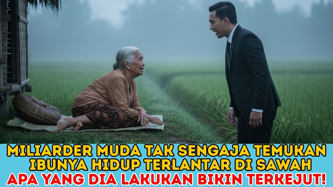 NIAT BERI KEJUTAN, MILIARDER INI MALAH TEMUKAN IBUNYA TERLANTAR DI SAWAH!