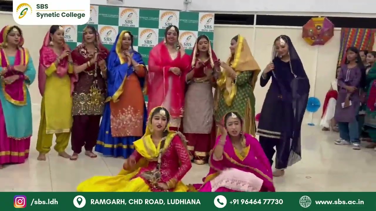 Celebrating culture with the vibrant beats of Giddha 💃🥁✨