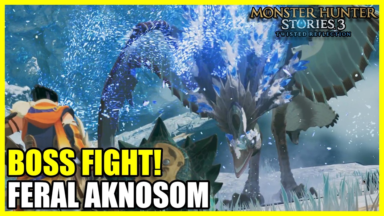 Monster Hunter Stories 3 Feral Aknosom Boss Fight How I Beat It