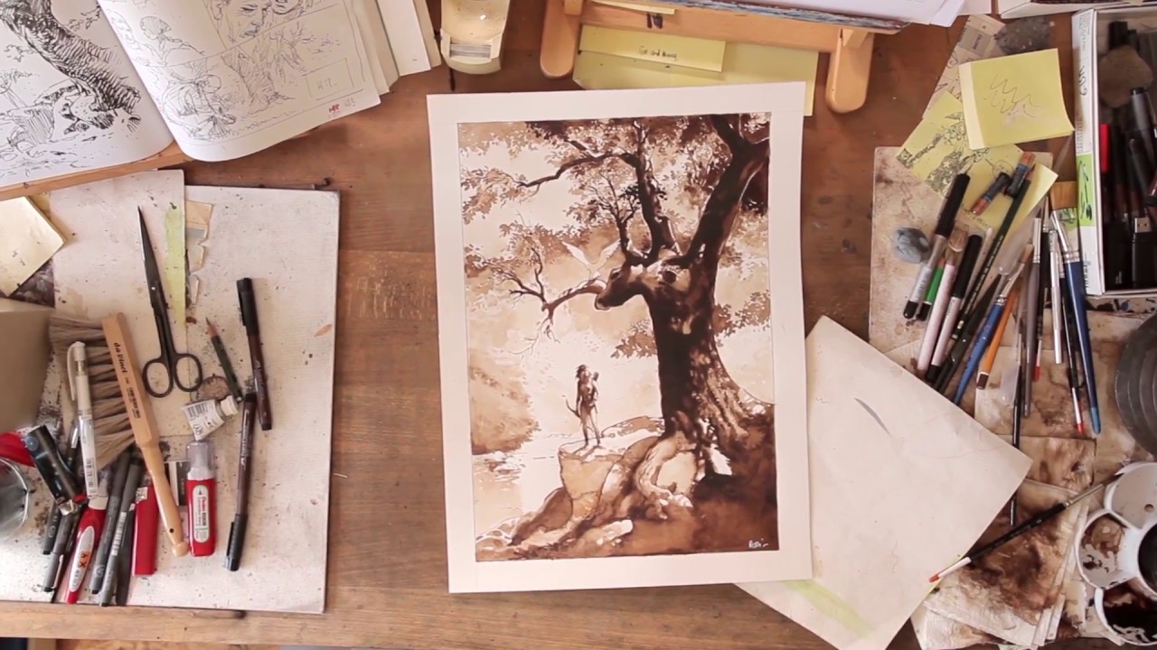 Dans l'atelier de Christian Rossi