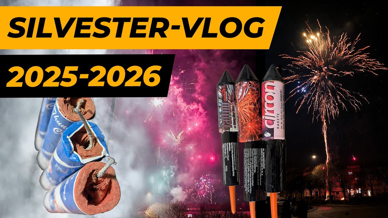 Sturm, Regen und Feuerwerk der etwas andere Silvester-Vlog | 2025 - 2026