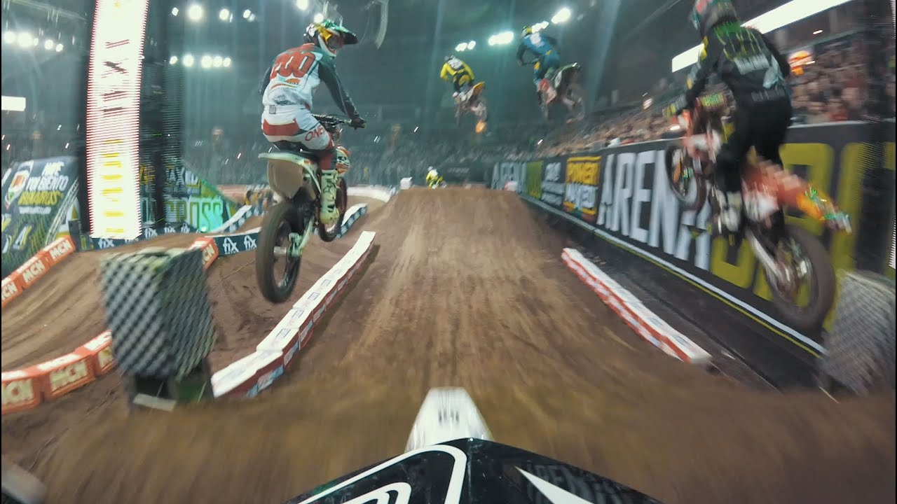 INSANE RACING AND CRASHES - Belfast Arenacross Uk