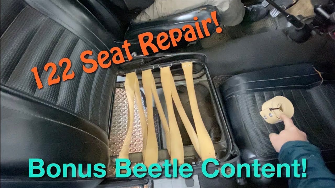 Ingrid the Volvo 122s Seat repair (And Beetle carpet)