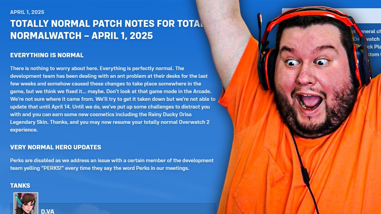 The April Fools Overwatch 2 Patch Notes Are Here!!!